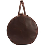 Weekender Reisetasche Sporttasche vintage Leder Canvas 53cm grau LE2004