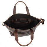 großer Umhängetasche Henkeltasche Leder dunkelbraun LE0069