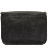 kleine Damentasche Umhängetasche Leder grau LE3041