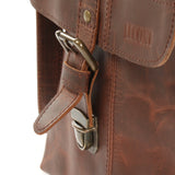 kleine Umhängetasche Damentasche Herrentasche Ledertasche braun LE3033