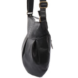 B-Ware kleine Umhängetasche Ledertasche Damentasche Schultertasche Leder schwarz LE0070