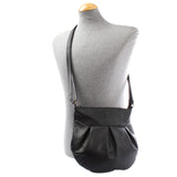 B-Ware kleine Umhängetasche Ledertasche Damentasche Schultertasche Leder schwarz LE0070