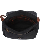 kleine Umhängetasche Ledertasche Damentasche Schultertasche Veloursleder anthrazit LE3047