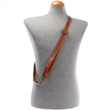 Trageriemen Leder cognac schmal 150cm LEC-R4