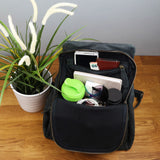 Rucksack Freizeitrucksack vintage Lederrucksack Damen Herren Leder grau LE1008