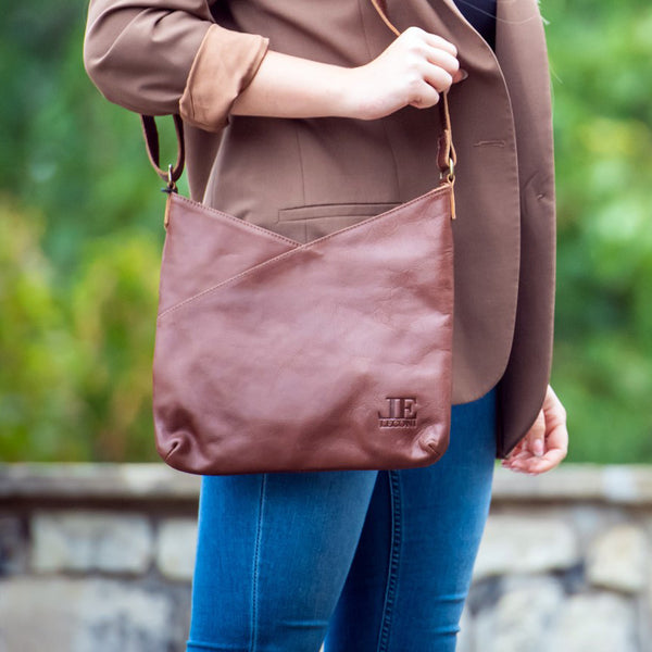 hobo tasche handtasche cognac damen