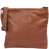 Umhängetasche Ledertasche Damen Schultertasche Leder hellbraun LE0066