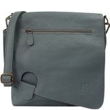 Umhängetasche Ledertasche Damen Schultertasche Leder jeans-blau LE3073