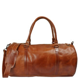 Weekender Reisetasche Sporttasche Leder 53cm cognac LE2004