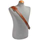 Trageriemen Leder Taschengurt cognac breit 150cm LEC-R3